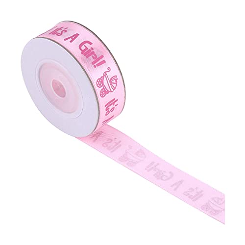 Satin Ribbon Stof Ribbon Zijde Blauw Roze Baby Douche Christenfeest Favor Cadeau Spot Lint10 Yards/Roll(Pink)