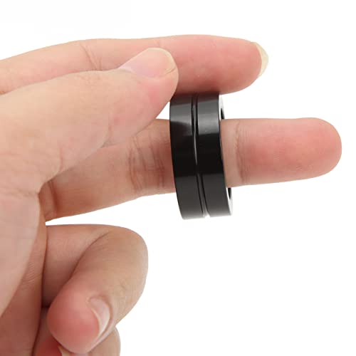 Metalen ringen Fidget Speelgoed, Magnetische Fidget Slider Metaal Autisme Speelgoed Finger EDC Decompressie Speelgoed voor dagelijks gebruik 3