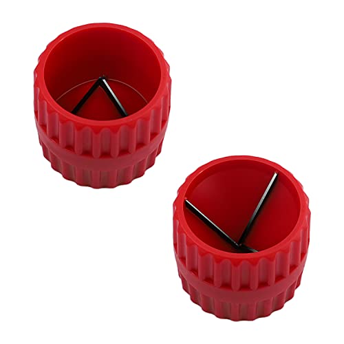 PE Pipe Deburrer, 2-in-1 Koperen Pipe Deburrer, Pipe Deburrer, Plastic Tube, Universal Koperen Tube, Binnen en Buiten Tubes, 5-38mm, Binnen en Buiten Malen Cutter 3