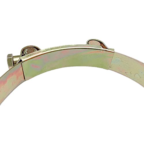 20-22mm Stainless Steel Tube Clamp T-Bolt Clamp Heavy Duty Slang Clamp Benzine Clips voor Automobiles, Industrieën, Schepen, Huizen, enz. 4 stuks 3