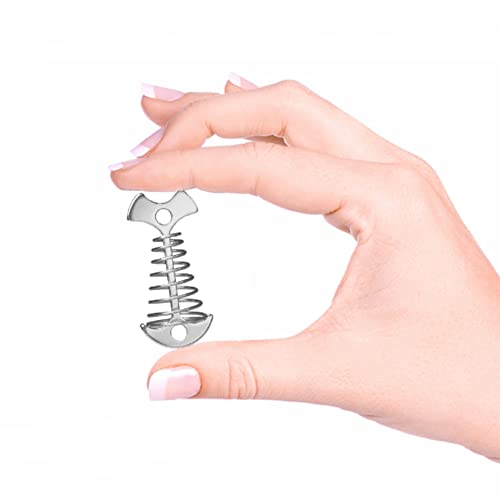 Aluminium Legering Haringbone Deck Anker Pegs, Portable Camping Tent Nail met Spring Buckle, Outdoor Camping Accessoires, 10 stuks, Splint 4