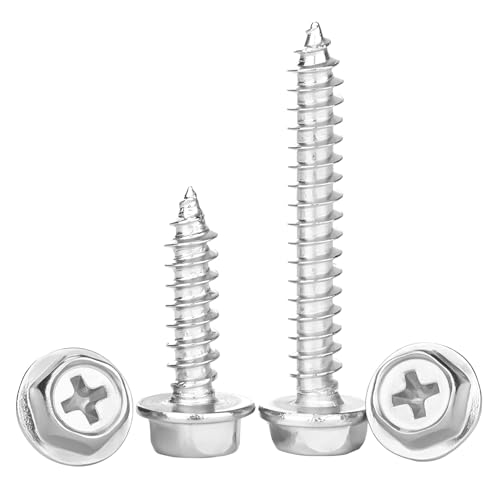 20st zelftappende schroeven met flens, M3x16mm 3