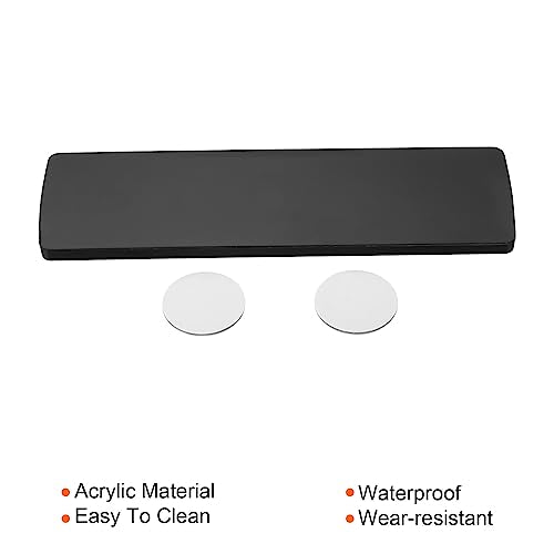 17 x 2 Inch Open Gesloten Teken, Magnetische Zelfklevende Backboard Schuif Sign Houder voor Office Privé winkel Studio Zwart 4