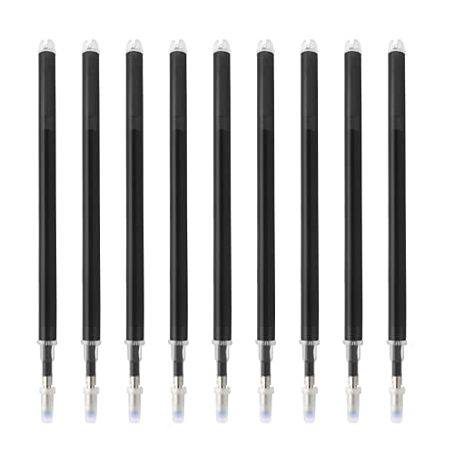 HA1274BK Navulbare pen 9PCS Navulbare inkt 0.7mm zwart uitwisbaar Pen opnieuw vullen
