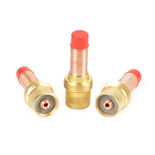 3st Lentilles à Gaz Corps de Pince Collet pour Chalumeau Tig WP-17 WP-18 WP-26 2,40mm, 45V26 Lentilles à Gaz Corps de Pince