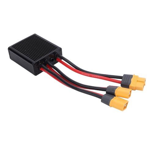 Verbeterde Power Dual Battery Pack Switch Balancer, XT60 Interface Dual Battery Discharge Converter DC20-80V voor 250-3000W Motor