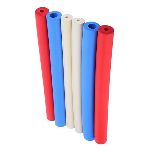 Foam Tubing 6 stuks Foam Grip Tubing Non-slip Foam Handle Sleeve Cover Padding Grips voor Utensil, Pennen, Potloden, Scheerapparaten 5