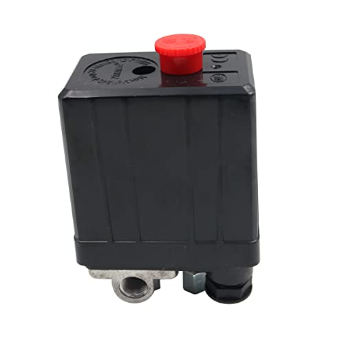 Sea Air Compressor drukschakelaar Vier-weg drukregeling instelbare drukventiel switch zware mechanische druk regelbare luchtpomp accessoire