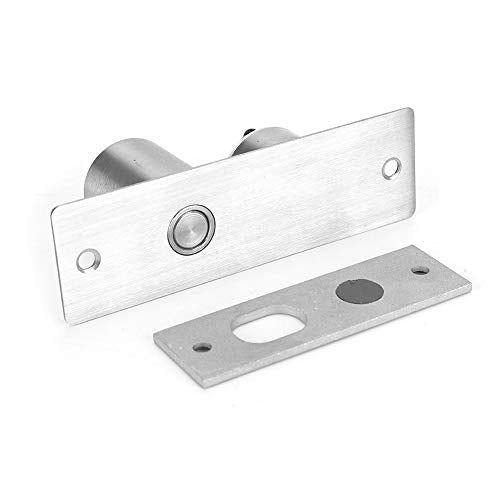 DC 12V 2 Wire Mini Embedded Electric Bolt Lock - Glazen deurbeveiliging toegangscontrolesysteem met roestvrij staal Bolt ontwerp voor thuis en kantoor handige bescherming 3