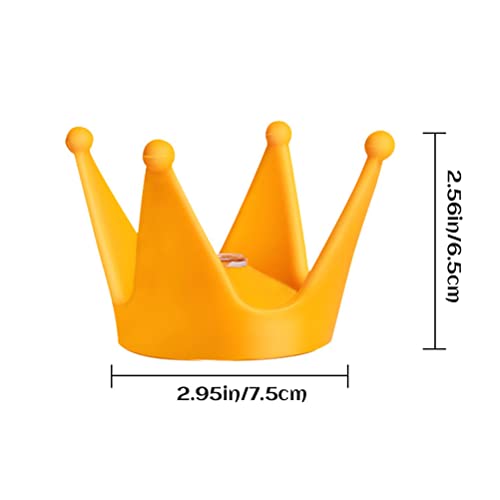 Helm Accessoires, Mooie Kikkerogen Kroon met linten, Voertuig Voertuig Cosplay stijl voor Fietshelm Motorfiets Helm Skihelm