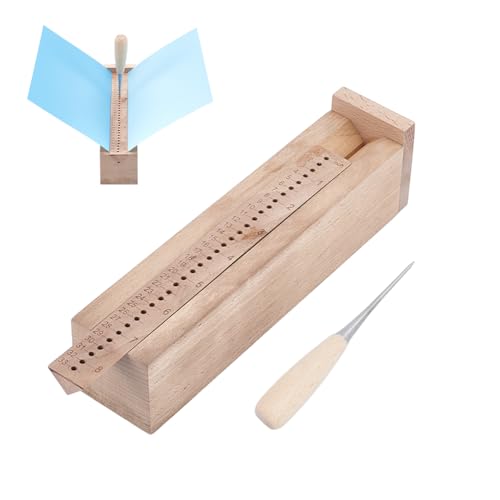 Signature Die Snijgereedschap voor Bindende Boekbinders, Die Cradle met Houten Piercing, Gebruiksaanwijzing (Engelse taal niet gegarandeerd), Boek Binder, Gereedschapsset voor