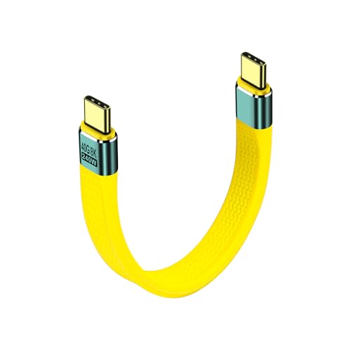 USB4-type C-uitbreiding Kabel, 240W, 8K, PD, Fast Charging, 40Gbps, Ultra-dunne FPC Datakabel, USB C tot USB C, geschikt voor laptops en mobiele telefoons