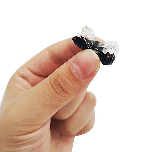 T Connector, 10 st Low Spanning, T Tap Kabel Connector, T Geef 1 Pin Solder gratis zonder draadstrippen voor Draad 20/22 AWG 0,2-0.5mm2 Aansluiting Kabel vereist 3