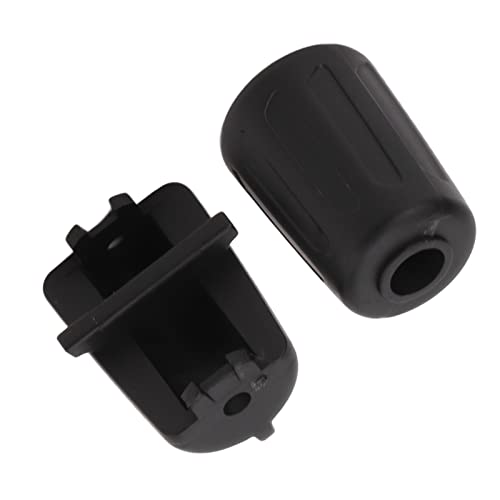 Auto Stuurwielknop; Auto Stuurwiel Switch Knoppen:Stuurwiel sleutel controleknop Multifunctionele ABS 61317849411 Past voor 1 2 3 4 5 6 serie Chromeplate Automotive Interieur (zwart) 5