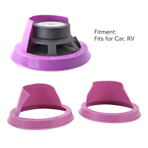 Waterdichte luidspreker Siliconen geval Auto audio luidsprekers Autoluidspreker hoes Auto audio vervanging pad Woofer Grill 6.5 Inch Autoluidspreker Kussen Voertuigen Autoluidspreker Pad Stereo Aanpassen 3