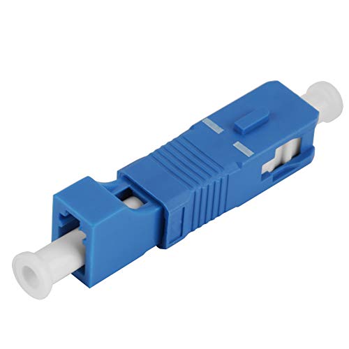 Fiber optische adapter, SC stekker naar LC-buchse singlemode glasvezel hybride optische adapter omvormer voor netwerk en optische communicatie