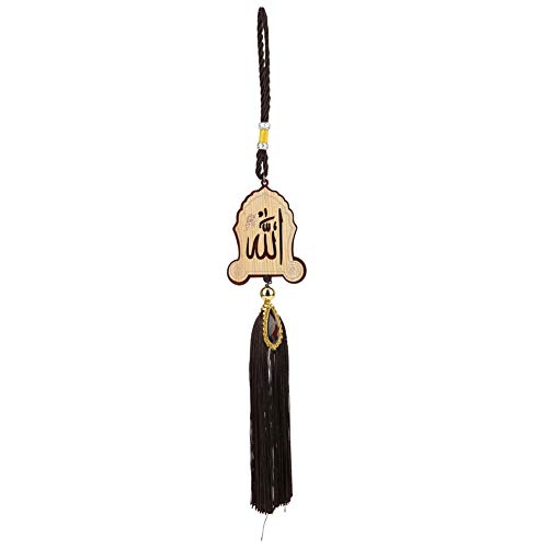 Islamitische Auto Hanger, Kleine Koran voor Auto, Trim Moslim Auto Hang Ornamenten Imitatie Hout Islamitische Hangers Auto Decoratie140216 (140218)