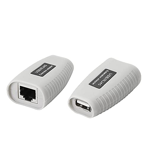 USB naar RJ45 Cat Extension Cable, LAN Extension Adapter Over Cat5 Cat5e Cat6 Cable Connector Tot 150ft Lengte