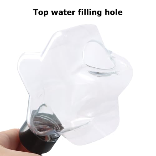 3 stuks Irrigatieballen, Planten Irrigatie 200 ml, Waterdispenser Planten, Potplanten, Zelfbesproeiing, Kleine planten, Waterende Ballen voor binnen en buiten, Potplanten (Hart) 4