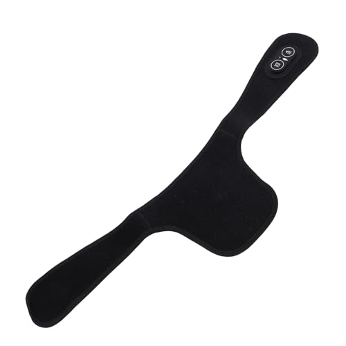 Verstelbare Neck Heating Pad, Elektrische Verwarmde Wrap met 3 Heat Levels, 3 Massage Modi, USB aangedreven, Draagbaar voor warme Compress Neck Heat Pad (zwart)