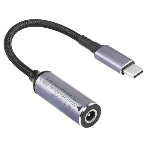 PD 100W Laptoplader Adapter Kabel DC 5521 Vrouwelijke invoer naar USB Type C Man Power Extension Kabel voor mobiele telefoons Tablets