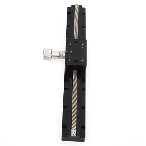 Handmatig duvetail platform met 1 as, schuifrail met lineaire beweging, fijnafstelling van de schuiffase, aluminium legering rail met een bereik van 200 mm 4