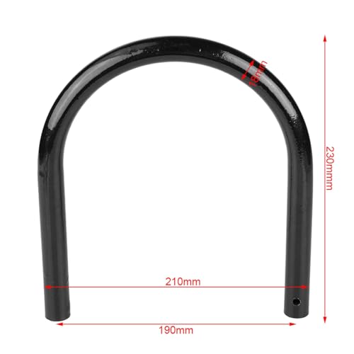 Motorrijwiel Achterzitstoel Frame Montage Hoek Frame Loop Mount Car Seat Accessoires (Flat Tube 210mm) 5
