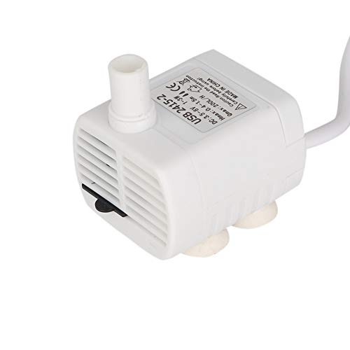 Qcwwy ultralichte dompelpomp Thermoplastische dompelpomp met drijvende switch aangesloten Mini USB Pomp voor Aquarium 3