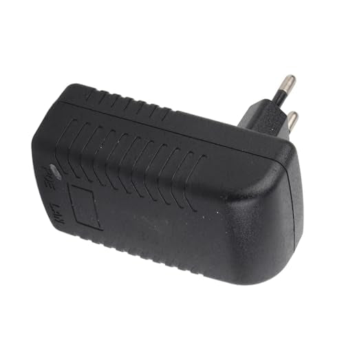 48V 0.5a Compacte wandpoe-injector voor IP-telefoon/cameravoeding Korte berekening Circuit voor draadloze toegangspunten, draagbare grootte, draagbare grootte (EU-plug) 4