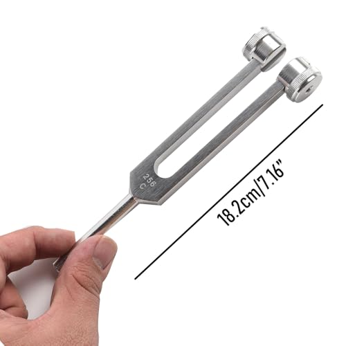 Medical Tuning Fork, 256HZ Aluminium Legering Medische hulpmiddelen voor geluidstherapie Trilling Muziekinstrument Genezing