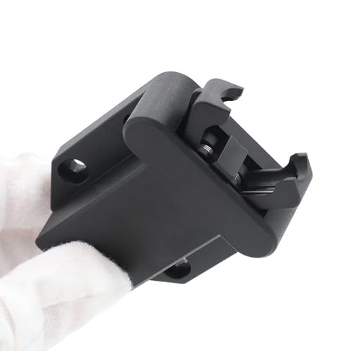 Sea 6pcs Touch Release Vangst Kabinet Push om te openen Vangslot Zwarte Push Latch voor kabinet en lade 3