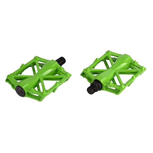 MTB Fiets Pedalen Groene Pedal Velo Aluminium Legering 1 Paar Anti Slip Duurzame Aluminium Fiets Pedalen voor MTB Wegfiets (Groen)