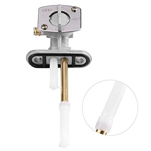 Petcock brandstoftankschakelaar voor YFZ350 YFM660 Grizzly ATV 1987-2006 2002-2008 (Silver White) 5