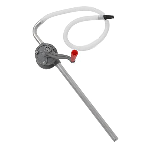 Draaipomp, handmatige oliepomp, aluminiumlegering, handcrank, olie, Benzine, water, vloeibare overdracht, voor zuigolie, snel en duurzaam