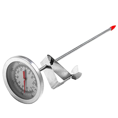 Frying Pan Thermometer, Roestvrij staal Frying Oil Thermometer Fryer Fries gebakken kip Wings Barbecue Thermometer Gauge