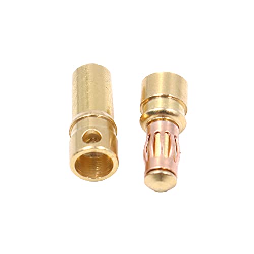20 paar 3,5mm mannelijke vrouwelijke banaanplug Bullet Connector vervangingen 3