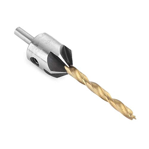 Steel Countersink Drill Carpentry Houtbewerking Saai gereedschap Ronde Shaft met Allen Key verstelbare hout Drill Set(3mm) 3