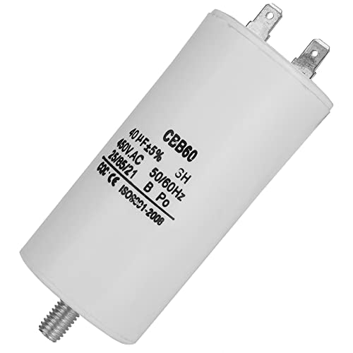 CBB60 450V 40uf Start Capacitor voor Wasmachine, Waterpomp, Motor Capacitor, 50/60Hz 40/85/21, Air Compressor Capacitors, 230V Cap