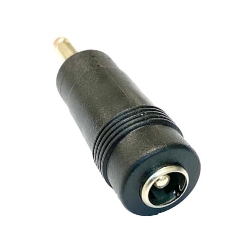 DC Power Adapter 5.5mm x 2.5mm tot 3.5mm x 1.3mm, DC In-line Jack Female to DC Plug, Coaxiale Power Converter voor CCTV-apparatuur, Videobewakingscamera, LED-verlichting, Notebook, PC