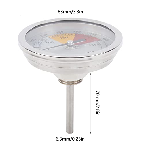 Roestvrij staal Oven Thermometer 0-300°C 1/2 inch NPT, brede meetbereik, snelle respons, voor koken 3