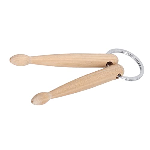 2 st. Drum Stick Keychain, kleine lichtgewicht drum Stick Key Loop, sleutelhanger Bag Decoratie Muziekinstrumenten Cadeau
