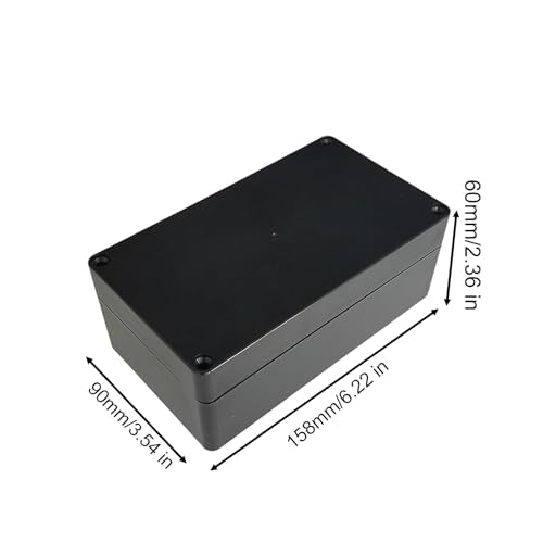 2 stuks elektronische verbindingsdoos IP65, elektrische verbindingsdoos, voor buiten, voor elektronische apparaten, voeding, instrumenten 5