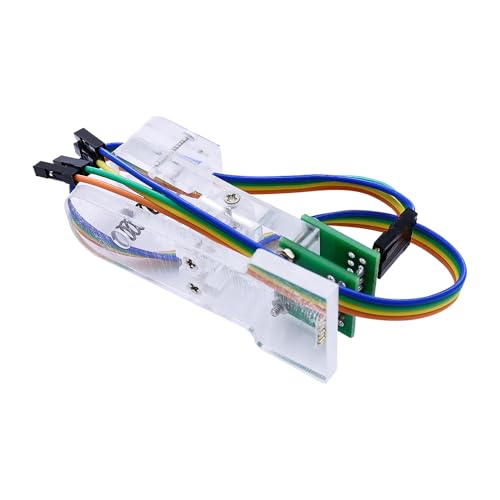 4 Pin Programmeur I2C Module Testhulpmiddel PCB Clamp 4P Gold Plated Pogo Pins