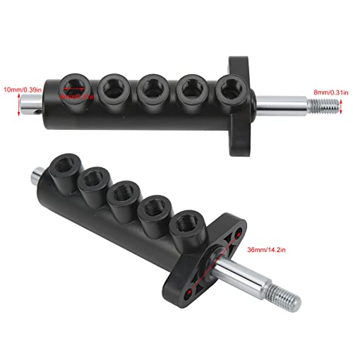 1Scs 9mm Aluminium band wisselaar machine voetpedaal Pneumatische klep 5 manier draadstaal Rod reparatie leveringen 3