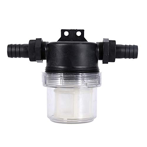 Pompfilter Transparant Inline Mesh Strainer Waterpompfilter Besproeiing Hoge stroom voor Tuinbesproeiing Interface Tubes, Waterpompfilters, Pesticide Accessoires