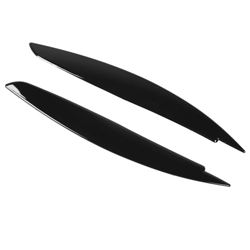 Koplamp Eyebrow Trim Cover voor 1 Series E81 E82 E87 E88 2006 To 2013 (Shiny Black)