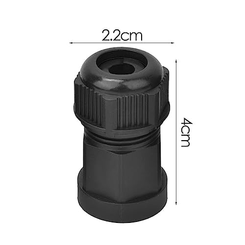 Vrouwelijke RJ45 Connector, IP67 Waterdicht, CAT5/6 netwerkkabel (Core + 1 behuizing)