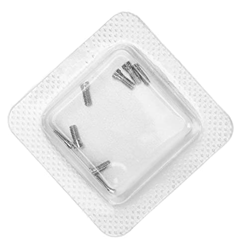 Vervanging van 8 horlogeschroefjes, roestvrij stalen horlogeschroef voor Santos horloge, Precisie Reparatie Onderdelen, Gemakkelijke installatie (L) 3