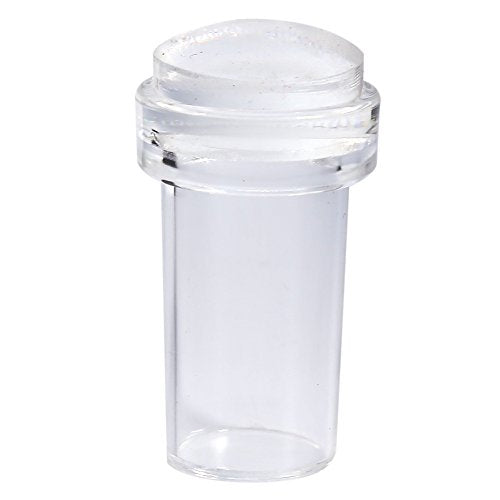 Nail Art Stamper Modieuze Transparante Siliconen Nail Polish Transfer Stamper & Scraper Manicuregereedschap instellen