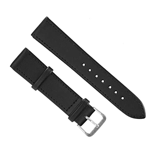 Horloge band horloge band met gesp, PU leer universele vervanging horloge band deel accessoire, horloge band vervanging voor mannen vrouwen(20mm)